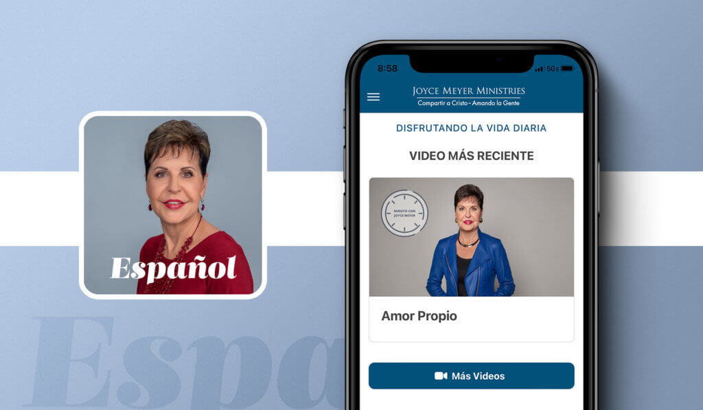 La aplicación en español de los Ministerios Joyce Meyer